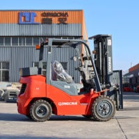 Montacargas Diésel de Exportación Directa de Fábrica, 3 Toneladas, 3.5 Toneladas, 4 Toneladas, Altura de Elevación de 3m-7m, Motor con Certificación CE ISO