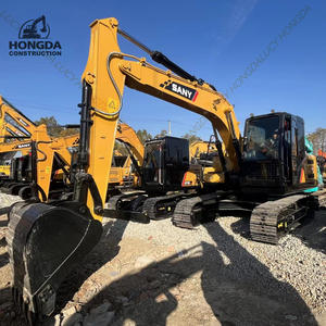 Excavatrice hydraulique à moteur d'origine Sany Sy135c Excavatrice d'occasion Machines de construction Excavatrice Sany d'occasion - Product Image 1