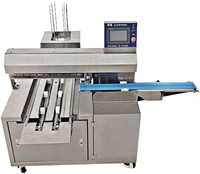 HJ-860X HANJUE Multifunctionele Automatische Omhulselmachine voor Mochi IJsroom Chocolade Bloem 70-100 stuks/min Capaciteit Schaal