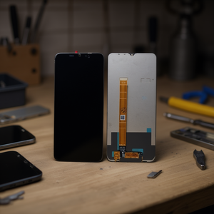 OPPO Realme แผงอะไหล่จอแสดงผล LCD แบบเต็มจอ RMX3261 C21Y RMX3265 C25Y ทัชสกรีน6.5นิ้ว - Product Image 3