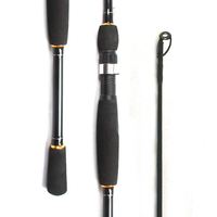 Devano joran pancing casting berputar, serat karbon air tawar harga grosir desain baru