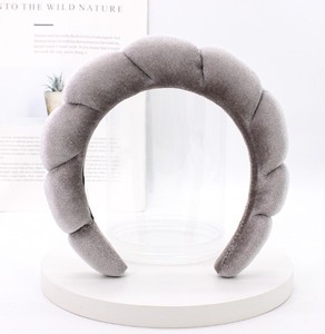 Women <strong>Padded</strong> Fabric <strong>Hair</strong> Bands Wide Velvet Non Slip Headband <strong>Hair</strong> Accessories for Women Girls - Product Image 4