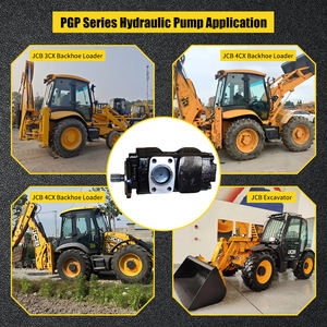 ปั๊มเกียร์ไฮดรอลิก2ขั้นสำหรับรถขุดปั๊มไฮดรอลิกคู่620ปาร์กเกอร์ PGP แทนที่ด้วย16 19 21 23 46 50 52 CC/รอบ - Product Image 6