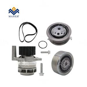 ปั๊มน้ำรถยนต์ MANER พร้อมชุดโซ่ไทม์มิ่ง 03l198119f 03l121011h สำหรับ Audi Seat Skoda พร้อมลูกรอกดันสายพาน อะไหล่เครื่องยนต์ - Product Image 1