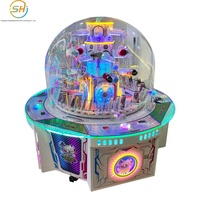 Distributeur automatique de friandises pour enfants, style île, 5 joueurs, à monnayeur, vente en gros