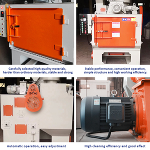 Cina vendita calda personalizza soffiatrice automatica per la pulizia del metallo - Product Image 5