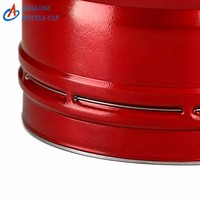 Capuchon en aluminium Ropp pour bouteilles de vin, ouverture facile, qualité alimentaire, industriel, écologique, bouchon à vis