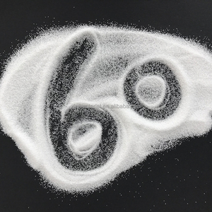 60 Grit Trắng Blast phương tiện truyền thông trắng Corundum phun cát mài mòn nhà sản xuất - Product Image 5