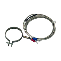 Capteur de température à thermocouple de type K à pince pour machine de moulage par injection TLK200C, OEM ODM, IP55, garantie 1 an
