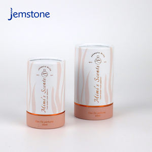 Caja de Cartón Kraft Cilíndrica para Perfume, con Grabado y Acabado Brillante, Tamaño Personalizado, Empaque de Tubo de Papel - Product Image 3