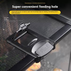 Modernes ökologisches Aquarium <span class=keywords><strong>Terrarium</strong></span> für Reptilien Glas Regenwald Haustier Lebensraum mit Druckknopf verschluss Boxed - Product Image 4