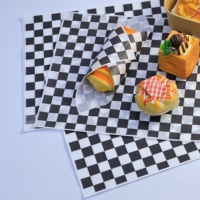 Usine en gros 12 '* 12' emballage de papier alimentaire personnalisé imprimé Deli papier brun Burger emballage papier sulfurisé