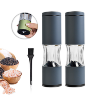 Meilleur rapport qualité-prix pour ustensiles de cuisine Ensemble de moulin à sel et à poivre minimaliste Moulin à poivre Moulin à épices Gadgets de cuisine Couleur unique