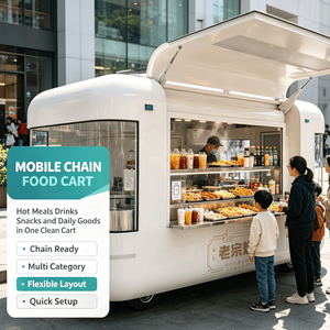 Remolque de Pizza, Remolque de Comida Personalizado, Camión de Comida Móvil <span class=keywords><strong>para</strong></span> Venta en Festivales de Bebidas al Aire Libre - Product Image 1