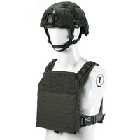 Gilet pare-balles tactique en Cordura 500D respirant, découpe laser en usine, protection personnelle