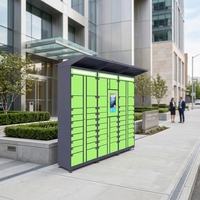 Casier intelligent personnalisé pour colis, armoire de rangement électronique pour la collecte express, pour la communauté, l'école, le bureau