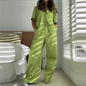 Hiver Nouveau Demi-jupe Haute, Qualité Lumière Luxe Femmes Deux Pièces Ensemble Mille Oiseaux Motif Tweed Avec Couleur Contrastée/ - Product Image 1