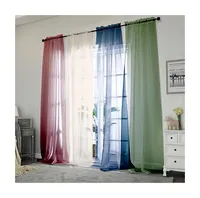 OWENIE Recycle Voile Sheer Living Room Drapes and Curtains from China