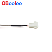 Capteur de température à résistance résistive (RTD) en acier inoxydable GBEELEE, haute température, Pt100/Pt1000, fil de connexion, sonde de thermocouple de type K -200~2500C