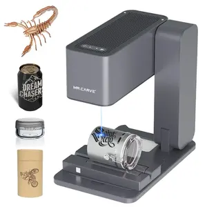 Daja C1 Laser Engraver mini xách tay tự động tập trung Máy khắc cho không-kim loại hỗ trợ Bluetooth máy tính và điện thoại di động