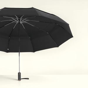 Promotion Business Gift Customize Breathable Fully Automatic Increase Fight the Storm Folding <b>Umbrella</b> Customizable Logo - Product Image 4
