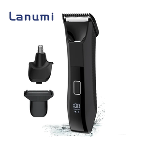 Lanumi 945 Nuovo Rasoio Elettrico 3-in-1 Impermeabile IPX6 con Illuminazione LED e Custodia da Viaggio per <span class=keywords><strong>Uomo</strong></span> - Product Image 1