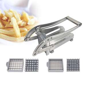 Stainless Steel Potato <b>Cutter</b> French Fry <b>Cutter</b> <b>Veg</b> <b>Slicer</b> Potato Chipper Home Kitchen Tool for Vegetable Fruit - Product Image 2