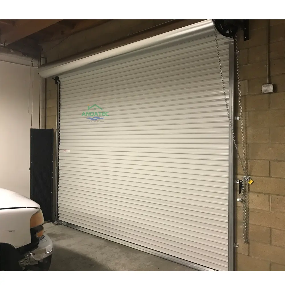 Anda Commercial Automatic Steel Metal Roll Up Shutter Gate Rolling Door With CE Certificates For Shops And Stores External Use