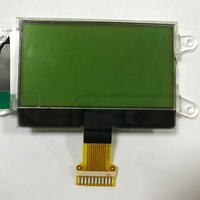 Écran LCD graphique éliminer au soleil, 128x64, jaune et vert, affichage LCD