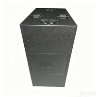 Caisson de basses professionnel B-218 double 18 pouces, puissance de pointe 1600W/3200W, 30Hz-200Hz, noir