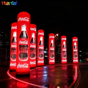 Promotion : Colonne Gonflable Lumineuse LED Personnalisée pour Fêtes et Mariages, avec Souffleur Extérieur - Product Image 3