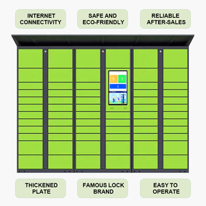 Fabricante de Casilleros Inteligentes para Paquetes, Gabinete de Entrega de Paquetes de Múltiples Puertas, Buzón con Control por WiFi y Aplicación para Residencias - Product Image 4
