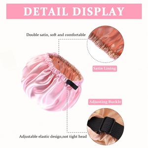 Ensemble de 4 rouleaux à cheveux en soie, masque de sommeil, outil de coiffage sans chaleur pour les cheveux et les soins de la peau - Product Image 4