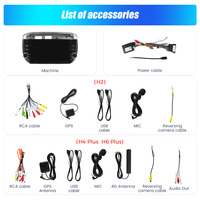 Pantalla para Auto MEKEDE con Múltiples Sistemas de Interfaz de Usuario, Radio, Audio, GPS, Navegación, Carplay, para Fiat Linea Punto EVO 2012-2015 de 7 Pulgadas