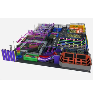 High Quality Commercial Trampoline Park For Kids Indoor Playground Equipment