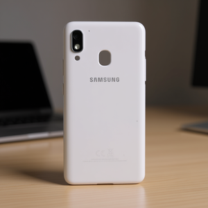 Cover posteriore bianca di ricambio per Samsung Galaxy A40 per la scocca del telefono cellulare - Product Image 3