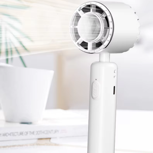 Ventilador de Mano Mini sin Aspas, Recargable por USB, Portátil, Personal, de Alta Velocidad, para Pestañas - Product Image 1