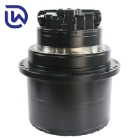 Conjunto de motor de traslación de transmisión final DH220-5 DH220-7 DH225-5 DH225-7 MBEB214 TM40VD TM40 para excavadora Daewoo, transmisión hidráulica de oruga