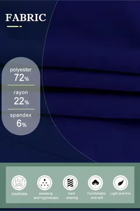 เสื้อวอร์มแบบมีซิปสำหรับทุกเพศเสื้อโค้ทขัดทางการแพทย์สำหรับวิ่งวิ่งวิ่งพยาบาลผ่าตัด - Product Image 2