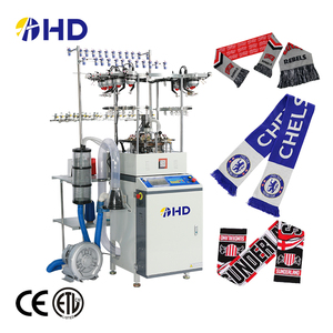 Football Scarf Machine HD Brand Professional Jacquard Circular Football Scarf Soccer Scarf Knitting Machine