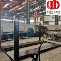 Élévateur de voiture robuste à 4 poteaux, système hydraulique à double pont, 3T (6000 lb), mouvement vertical silencieux pour garage domestique