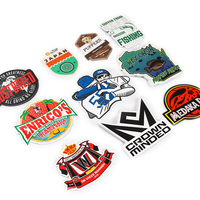 Feuilles autocollantes holographiques UV imperméables pour impression, autocollants anime Vsco, étiquettes PVC transparentes, autocollants vinyle découpés sur mesure avec logo
