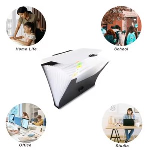 Gran oferta, 13 bolsillos, mango de plástico, carpetas de acordeón en expansión, soporte portátil para documentos, carpeta para documentos - Product Image 5