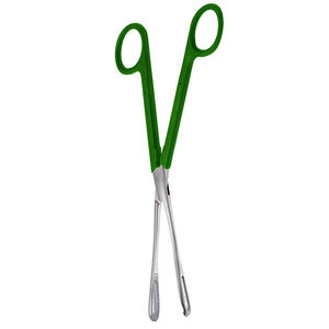 Pinces courbées en acier inoxydable de qualité médicale pour écouvillons, ensemble d'instruments réutilisables avec support d'emballage personnalisé - Product Image 2