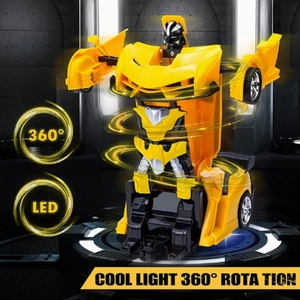 Coche de Control Remoto de Juguete, Transformable, Coche de Policía RC, Resistente a Impactos, Regalo para Niños, Juguete Radiocontrolado - Product Image 2