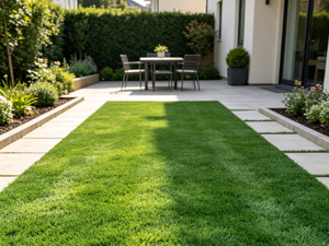 Césped Artificial Premium, Césped Sintético Decorativo para Jardín, Patio Trasero, Balcón, Área de Juegos, Área Verde Exterior - Product Image 4
