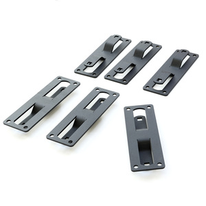 Getitall guardrail วงเล็บ6แพ็คเหล็กสำหรับพื้นที่จำกัดที่ไม่สม่ำเสมอ - Product Image 3