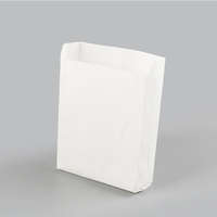 Sac d'emballage petit-déjeuner résistant à l'huile Sacs en papier pour collations frites Steak de poulet Sac en papier jetable pour frites