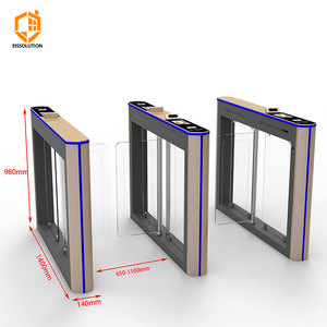 Eissolution 3D Holographic hoạt hình turnstile khung lắp ráp chống sét nhôm Swing <span class=keywords><strong>c</strong></span>ổng sơn Swing turnstile - Product Image 4