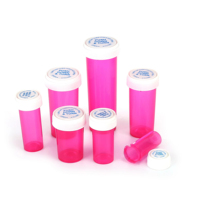 8/13/16/20/30/40/60 dram flacons réversibles en plastique PP de qualité alimentaire pour la sécurité des enfants flacons de pilules de pharmacie